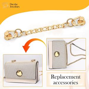 Shoulder Crossbody Gold Chain Bag Strap With Lobster Clasps Diy Handbag Purse