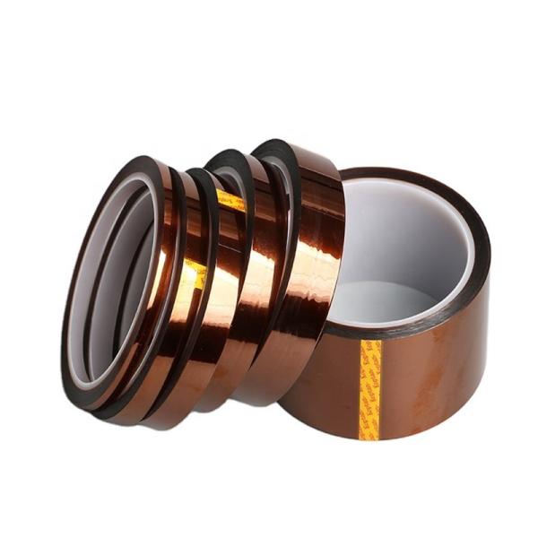 30 Micron-100 Micron Golden Kapton Polyimide Tape For PCB 3D Printer Powder Coating