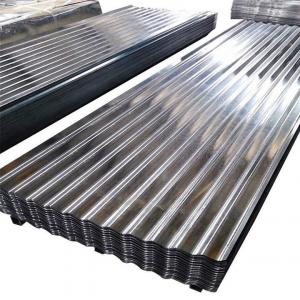 China 0.8mm Curved Corrugated Metal Panels Z30-Z275 Aluminum Roofing Sheets on sale