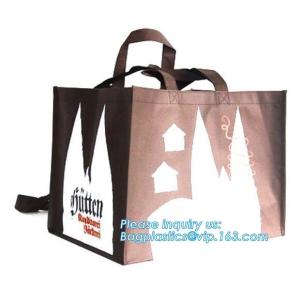 Heat seal reusable bag/ customized new design eco-friendly non woven bag/ pink