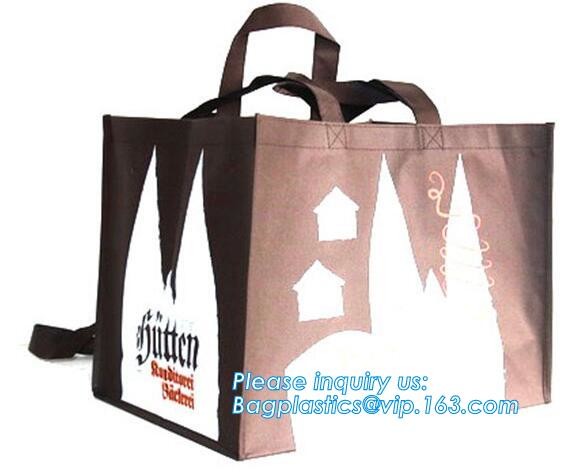 Heat seal reusable bag/ customized new design eco-friendly non woven bag/ pink