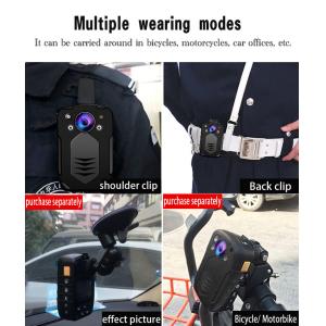 IP65 Body Worn Camera With Video Output HDMI And AV Jack / Hidden LED White