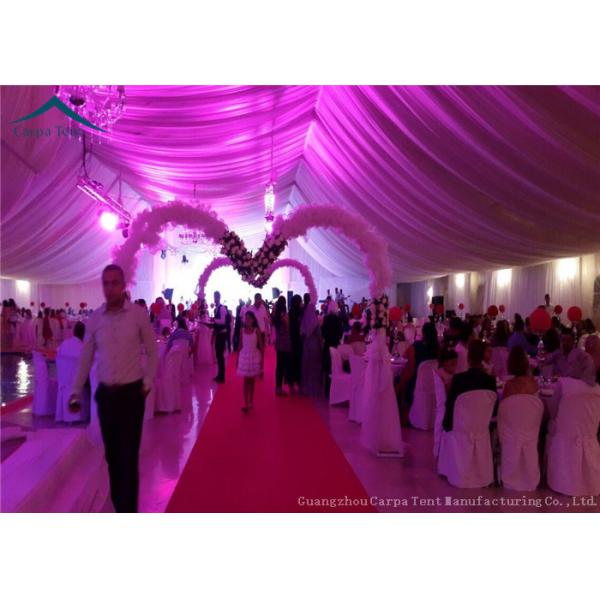 Aluminum Alloy Outdoor Party Tents 10m By 30m With Colorful Linings And Curtains