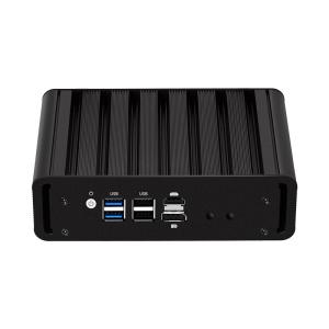 N100 Firewall Router Mini PC With Four 2.5Gbps LAN HDMI And DP For Home Office
