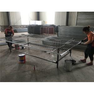 chain link temporary construction fence panels 6FT X 10F Mesh 2 3/8 " x 2 3/8" (