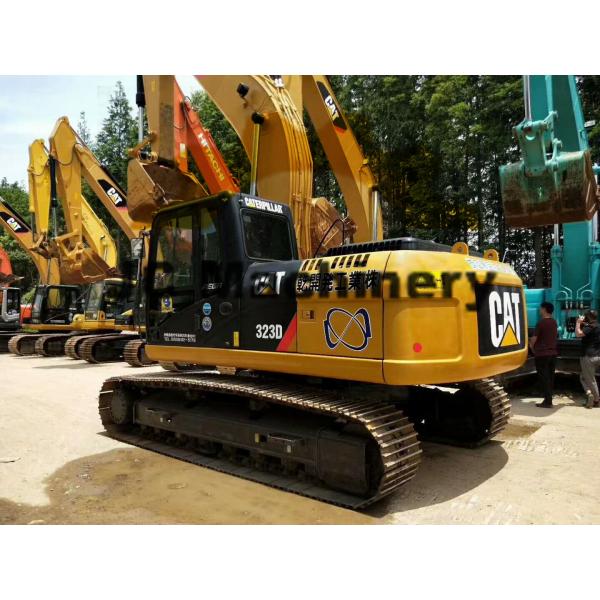 Quality 2014 Slightly Used CAT Excavators CAT 323D With 23 Ton Capacity 600mm Shoe Size wholesale