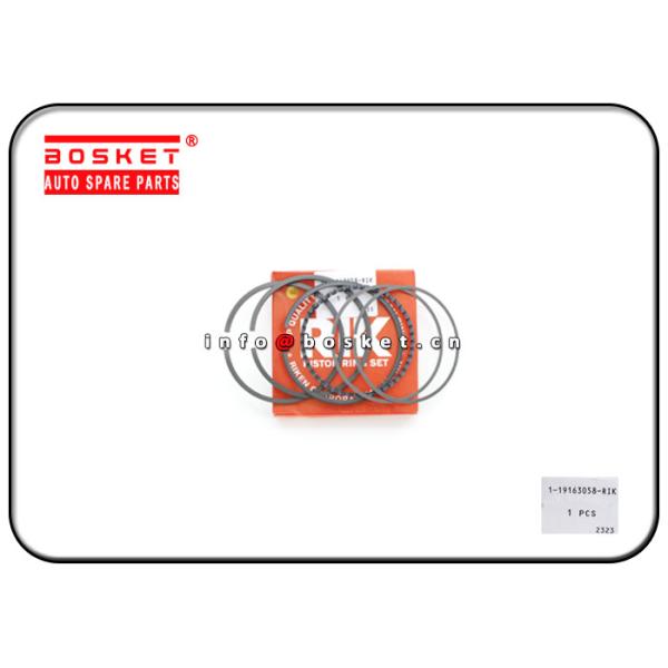 1-19163058-0 1191630580 Isuzu Engine Parts Air Compressor Piston Ring Kit For 6WF1 CXZ CYZ