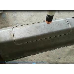 China CNC Light Pole Door Cutting Machine Max Diameter 350mm Max Cutting Length 2000mm on sale