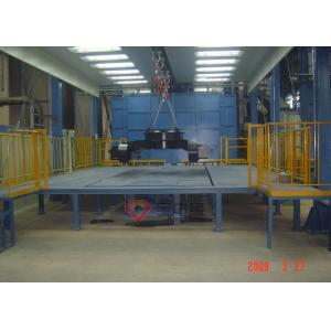 China Automatic Spray Painting Line For Heavy Machinery Paint Booth Continue Transport Line on sale