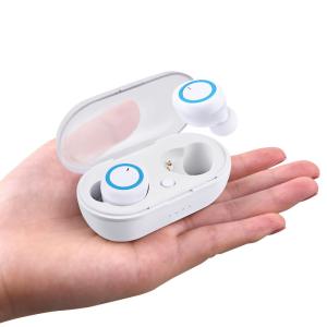 Factory OEM Super Mini TWS Earphone Bluetooth V5.0 Wireless Earbuds Support