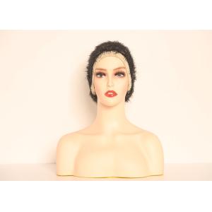African American Mannequin Head With Shoulders 20.9 inch Head circumference