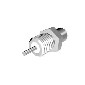 Straight Female MMCX RF Connector 50Ω Impedance With Silicone Rubber Sealing