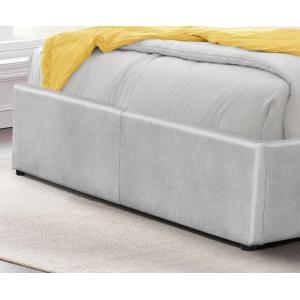 Double Size Upholstered Gas Lift Platform Bed Frames Hydraulic System With