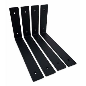 Standard L Brackets for Heavy Duty Industrial Forged Steel Iron Floating Shelves