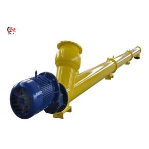 Small Cement Auger Screw Conveyor Inclined Tubular Hopper Concrete Powder Worm