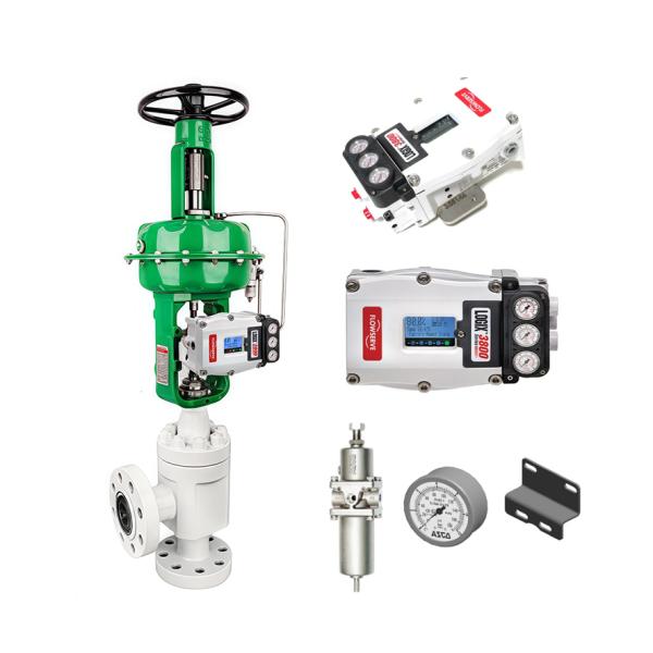 China Angle Control Valve with Flowserve Logix 3821-28EA-D43L-1010-00 Industrial