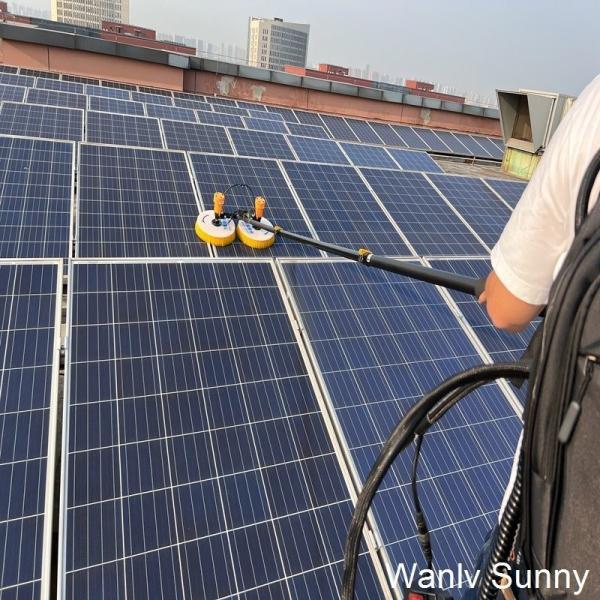 1 Year After-sales Service Double Head Solar Panel Cleaning Machine with
