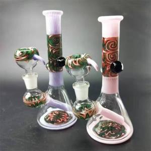 China Mini Smoking Glass Water Bongs Small Weed Tobacco Pocket Pipes on sale
