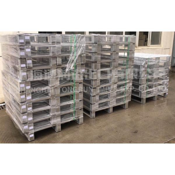 Torin LH02 Heavy Duty Storage Thickened Aluminum Alloy Tray Metal Pallet Wire Mesh Pallet Container