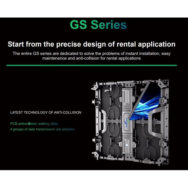 Guide Visual Redundancy Power Portable 3.91mm Outdoor LED Display Screen for Advertising and Festival Rentals