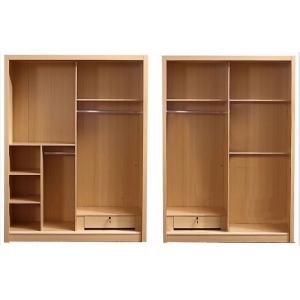 Modern Style Particle Board Wardrobe With no door for bedroom furniture