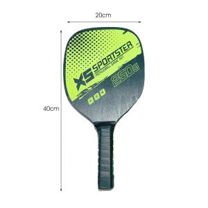 Pickleball Paddle Racket Set With Portable Carry Bag Wooden Racquet for For
