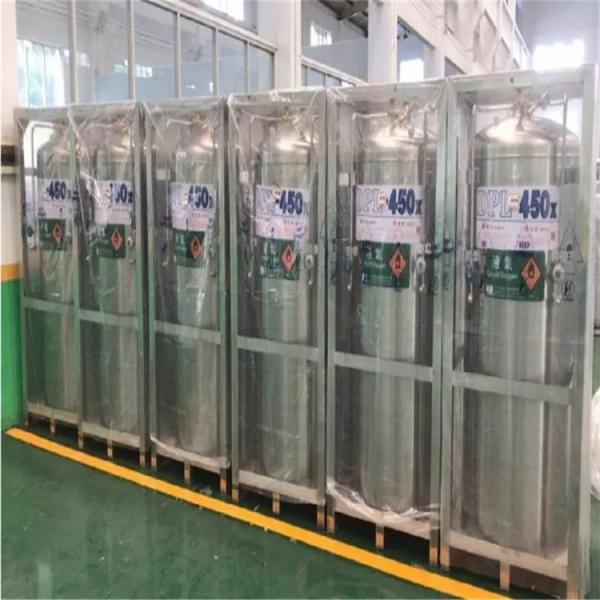 175l High Pressure Cryogenic Dewar Cylinder For Liquid Oxygen Nitrogen