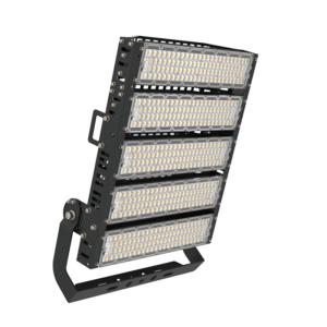 Die Cast Aluminum LED Stadium Lights 1250W Led Sports Flood Lights For Softball