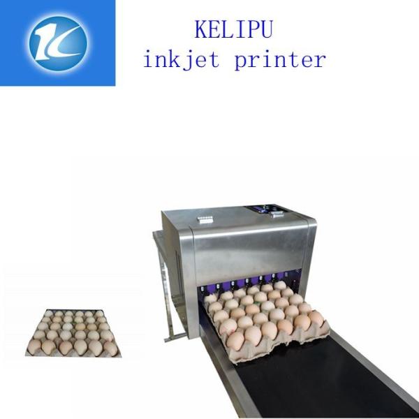 Quality Multiple Nozzle Egg Industrial Ink Jet Printer For Batch /  Serial Number wholesale