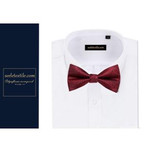 China Silk woven bow tie for party .doubl face selftie on sale