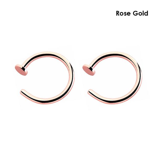 Fake Nose Ring Lip Ring C Clip Kylie lip Piercing Burun Nose Rings Hoop for Women Neuspiercing Body Jewelry