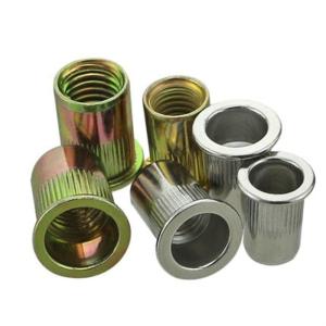 Custom Flat Head Stainless Steel M6 Blind Rivet Nut