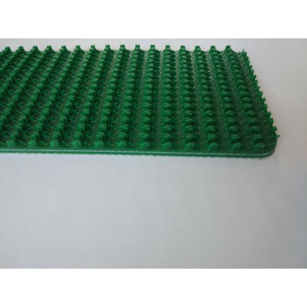Grip Pattern Petrol Green PVC Conveyor Belt Replacement High Performance Wear