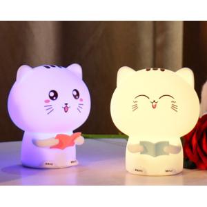 OEM Kingda Remote Control Kitten Night Light battery powered CE certificate