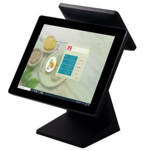 15 Inch Capacitive Touch Screen POS System HDD-280A with Customer Display and