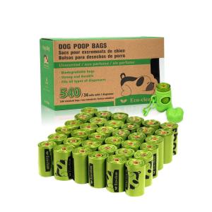 Printed Biodegradable Custom Products for Dogs Unscented Printed dog poop bags