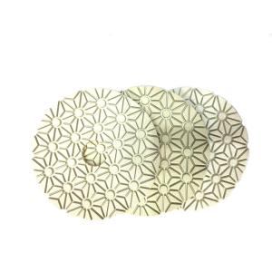 Universal Diamond Resin Polishing Pads , 3 - Step Diamond Hand Pads For Stone