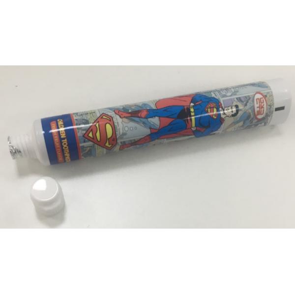ABL Laminated Children Toothpaste Tube With Superman Pattern 250 Thickness