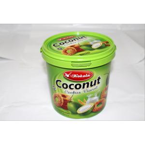 Waterproof Plastic Cup Ice Cream Metallic Biscuits Container Iml Labels