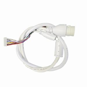 Multi Function IP Camera Cable 500mm Power Signal Cable RJ45 MX1.25 10 PIN 028