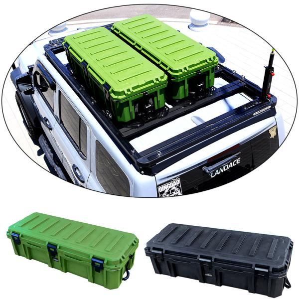 Quality Car Roof Rack Mounting 4WD Camping Storage Box for Heavy Duty Tools and Camping Gear wholesale