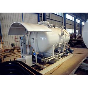 10CBM / 10000 Liters Gas LPG Tank With Dispenser Equipments And Scales