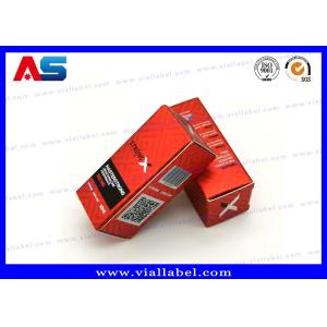 Custom Packaging Boxes Custom Hologram Stickers Full Color Spot UV / Winstrol /