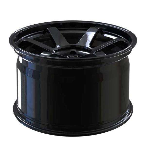 Monoblock Gloss Black 1-Piece Forged Wheels For GTR Staggered 20inch Alloy Car Rims