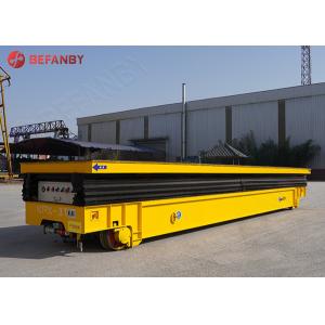 China Workshop Transfer Electric Lifting Moving Cart Trolley on sale