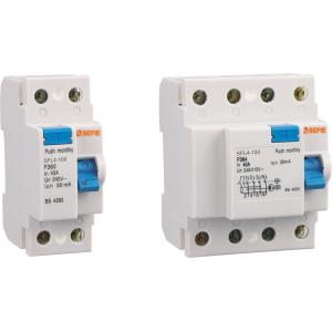 Dual Pole Circuit Breaker / Rcd Residual Current Device Elegant Appearance