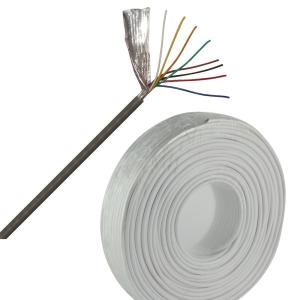 Unshielded Stranded 6x0.22mm2 2x0.5mm2 2*24AWG Composite Control Alarm Cable for