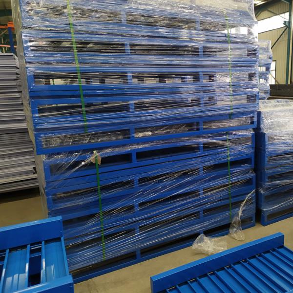 Heavy Duty Load Stackable Steel Pallets Galvanized Pallet For Logistics And Warehousing
