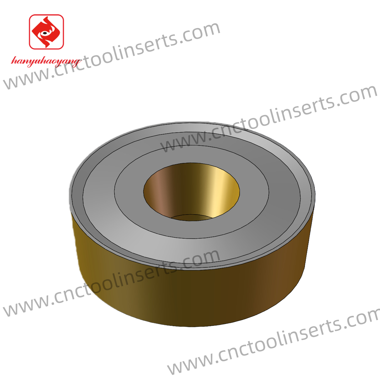 CNC Turning and Milling Insert Model RCMT2006MO-PM with Composite CVD Coating