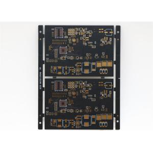 Heavy Copper 6L Black Soldermask Immersion Gold FR4 Print Circuit Board PCB